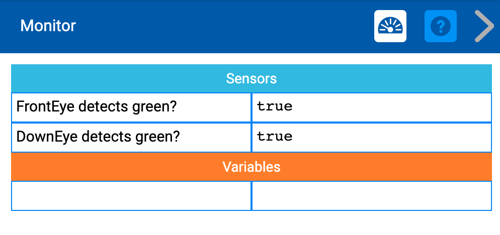 Diagram dat de kenmerken van de VEXcode VR-robot illustreert, waarbij de mogelijkheden en componenten ervan worden benadrukt in de context van een online programmeeromgeving voor het leren van coderingsconcepten en robotica.