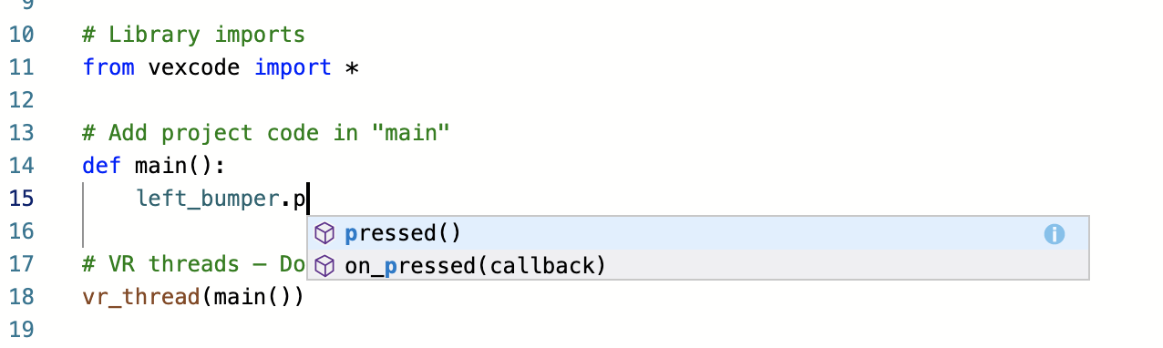 แผนภาพแสดงให้เห็นคุณลักษณะหลักของหุ่นยนต์ VEXcode VR รวมถึงเซ็นเซอร์ มอเตอร์ และองค์ประกอบการออกแบบ พร้อมเน้นย้ำถึงฟังก์ชันการใช้งานในสภาพแวดล้อมการเขียนโปรแกรมเสมือนเพื่อวัตถุประสงค์ทางการศึกษา