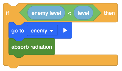 रोवर रेस्क्यू कोडिंग चुनौती को प्रदर्शित करने वाले VEXcode VR इंटरफ़ेस का स्क्रीनशॉट, जिसमें एक सिम्युलेटेड वातावरण में वर्चुअल रोबोट को नियंत्रित करने के लिए प्रोग्रामिंग ब्लॉक के साथ ब्लॉक-आधारित कोडिंग लेआउट दिखाया गया है।
