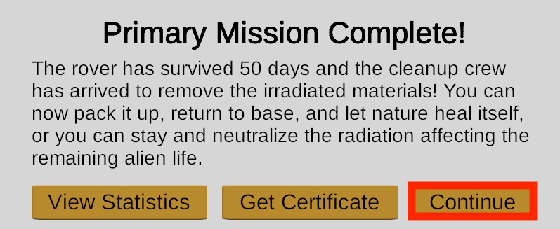 VEXcode VR এর রোভার রেসকিউ চ্যালেঞ্জের স্ক্রিনশট, একটি সিমুলেটেড পরিবেশে নেভিগেট করতে এবং কাজগুলি সম্পূর্ণ করার জন্য একটি ভার্চুয়াল রোবট প্রোগ্রামিং করার জন্য ব্যবহৃত ব্লক-ভিত্তিক কোডিং ইন্টারফেসটি প্রদর্শন করে।