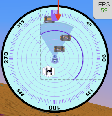 Captura de tela da interface VEXcode VR mostrando o projeto Rover Rescue, apresentando um robô virtual e blocos de codificação para tarefas de programação relacionadas à educação STEM.