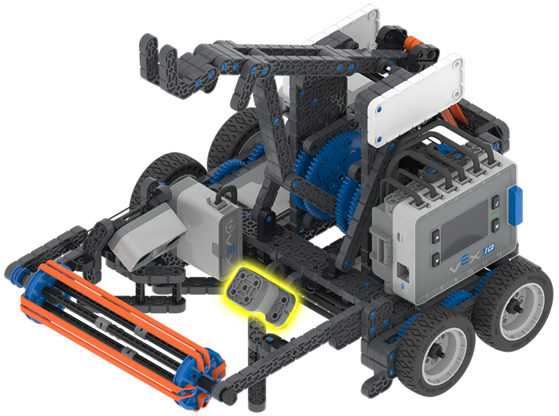 VIQC പിച്ചിംഗ് ഇൻ (2021-2022) ചലഞ്ചിനായുള്ള പ്രോഗ്രാമിംഗ് പരിതസ്ഥിതി പ്രദർശിപ്പിക്കുന്ന VEXcode VR ഇന്റർഫേസിന്റെ സ്ക്രീൻഷോട്ട്, ബ്ലോക്ക് അധിഷ്ഠിത കോഡിംഗ് ഓപ്ഷനുകളും വിദ്യാഭ്യാസ കോഡിംഗ് പ്രവർത്തനങ്ങൾക്കായി ഒരു വെർച്വൽ റോബോട്ടും ഉൾപ്പെടുന്നു.