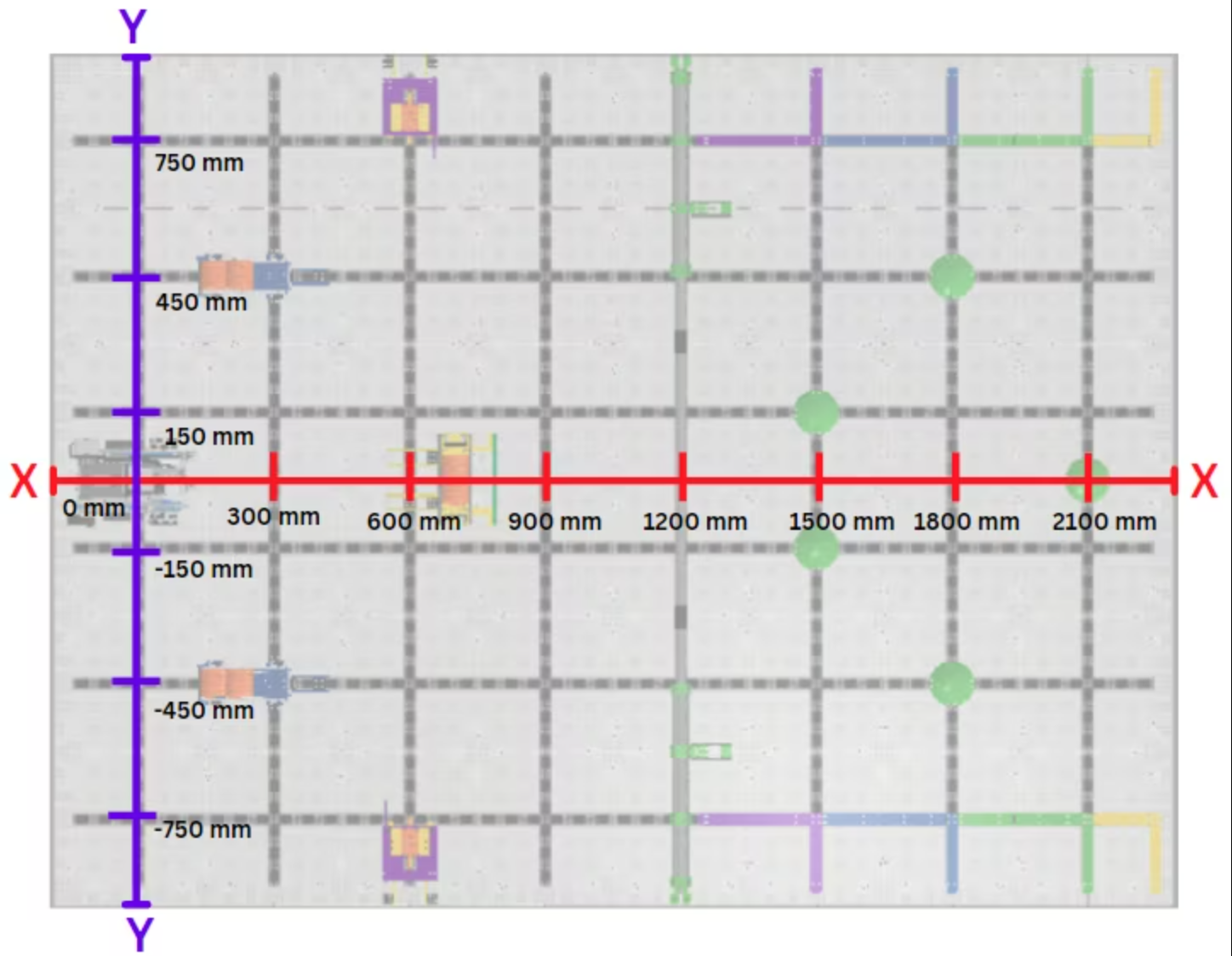 Capture d'écran de l'interface VEXcode VR présentant l'environnement de programmation VIQC Slapshot (2022-2023), comprenant des éléments de codage basés sur des blocs et un robot virtuel pour les activités éducatives STEM.