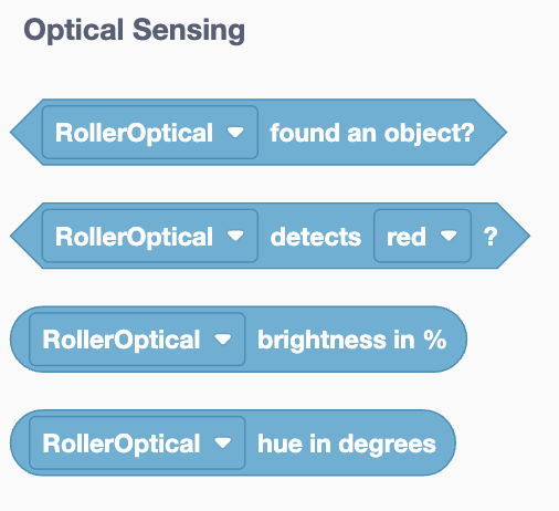 Знімок екрана інтерфейсу VEXcode VR, який демонструє варіанти кодування на основі блоків для програмування віртуального робота, призначеного для використання в освіті під час навчання STEM, зокрема в контексті конкурсу VRC Spin Up (2022-2023).