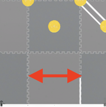 Screenshot dell'interfaccia VEXcode VR che mostra l'ambiente di codifica basato su blocchi per la programmazione di un robot virtuale, evidenziando le funzionalità per principianti e utenti avanzati nel contesto degli obiettivi didattici di VRC Spin Up (2022-2023).