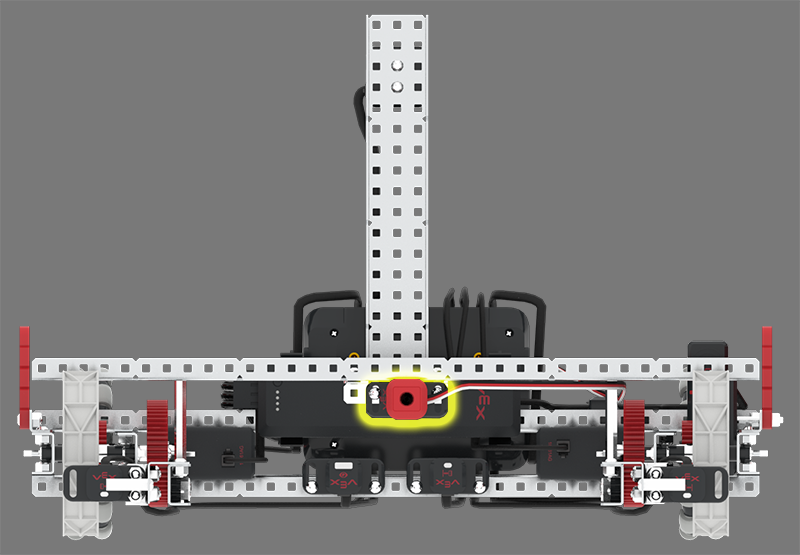 VEXcode VR ইন্টারফেসের স্ক্রিনশট VRC টিপিং পয়েন্ট চ্যালেঞ্জের জন্য প্রোগ্রামিং পরিবেশ প্রদর্শন করে, শিক্ষার্থীদের কোডিং ধারণা এবং রোবোটিক্স নীতিগুলি শেখার জন্য ব্লক-ভিত্তিক এবং পাঠ্য-ভিত্তিক কোডিং বিকল্পগুলি সমন্বিত করে৷