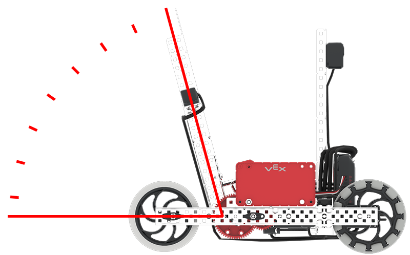 Sơ đồ robot thi đấu V5 giới thiệu nhiều thành phần và chức năng của chúng, bao gồm động cơ, cảm biến và các thành phần cấu trúc, minh họa thiết kế và lắp ráp cho robot thi đấu.