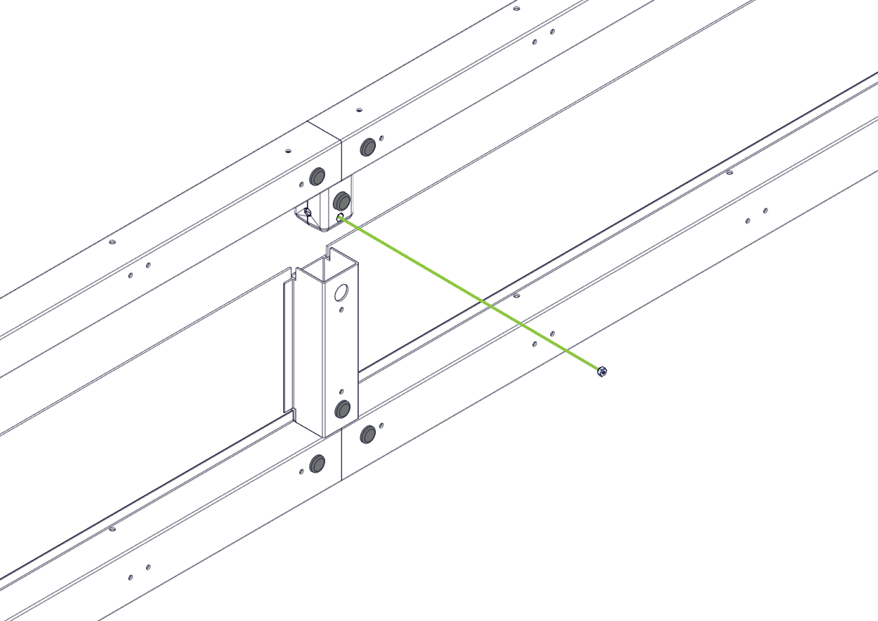 Diagram znázorňující proces montáže soutěžního robota, zvýrazňující klíčové komponenty a jejich uspořádání, jako součást popisu kategorie V5.