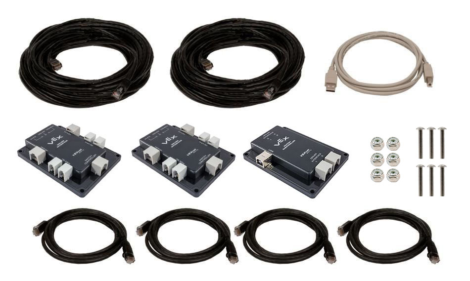 Bước 1 để chế tạo robot thi đấu V5, trình bày sơ đồ chi tiết các thành phần và hướng dẫn lắp ráp để chế tạo robot hiệu quả.