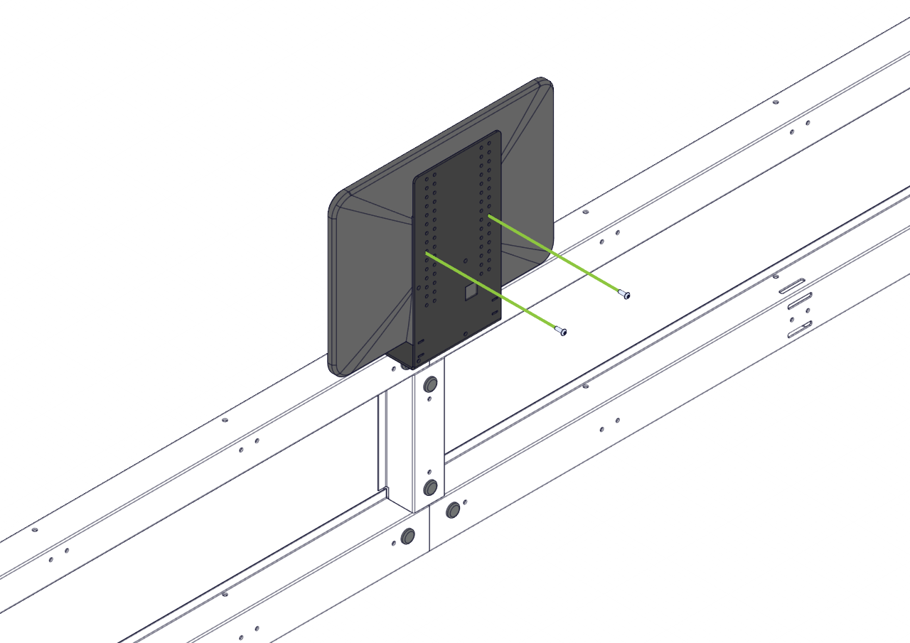 Captura de tela da Etapa 7.1 da Descrição da Categoria V5, ilustrando o processo de configuração para robôs de competição, apresentando componentes etiquetados e instruções de montagem.