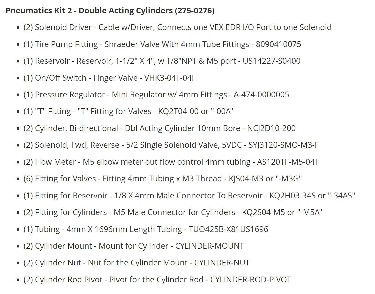 Diagramma, kas ilustrē V5 robotikas mantoto pneimatisko sistēmu komponentus un izkārtojumu, izceļot galvenās daļas un to savienojumus, lai uzlabotu izpratni par pneimatisko funkcionalitāti.