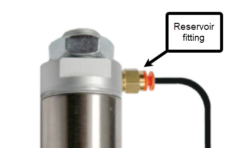 แผนภาพแสดงส่วนประกอบและเค้าโครงของระบบนิวเมติกส์รุ่นเก่า VEX V5 ซึ่งรวมถึงกระบอกสูบ วาล์ว และข้อต่อ ซึ่งใช้สำหรับการใช้งานหุ่นยนต์ทางการศึกษา