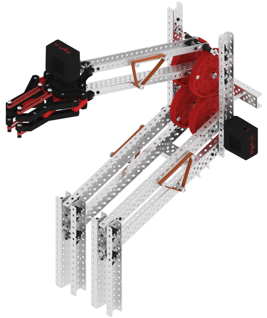 Diagram znázorňující mechanismy komponent kategorie V5, zobrazující různé části a jejich funkce v jasném a označeném formátu.