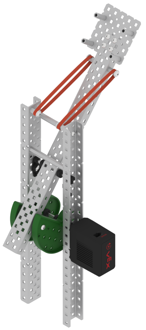 Diagram dat de mechanismen van de V5-categorie illustreert, met verschillende componenten en hun functies, met gelabelde onderdelen voor de duidelijkheid.