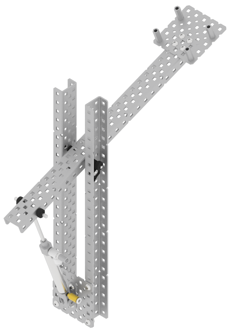 Diagramm, das die Mechanismen von Komponenten der Kategorie V5 veranschaulicht und verschiedene Teile und ihre Funktionen zeigt, mit beschrifteten Abschnitten zur Verdeutlichung.
