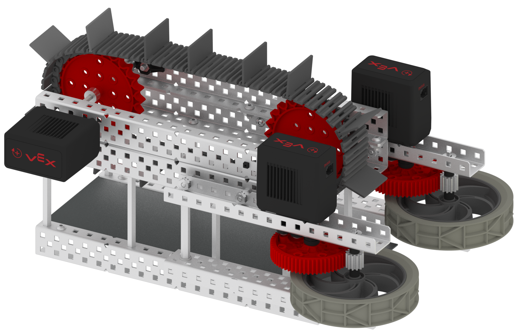 A V5 kategória mechanizmusait szemléltető diagram, amely bemutatja a különböző alkatrészeket és azok kölcsönhatásait a rendszeren belül.