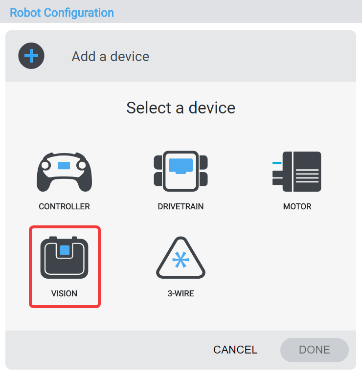 Diagrama que ilustra la configuración de un robot V5, mostrando varios componentes y su disposición para un rendimiento óptimo en aplicaciones de robótica.