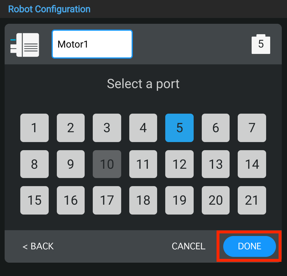 Diagram ter illustratie van de configuratie van een V5-robot, inclusief gelabelde componenten en aansluitingen, om gebruikers te helpen het installatieproces te begrijpen.