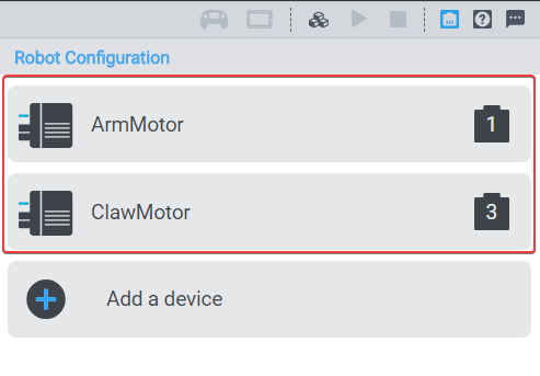 Tangkapan layar tutorial pengaturan robot VEX V5, yang menampilkan komponen berlabel dan petunjuk perakitan untuk membangun robot V5, yang dimaksudkan untuk membantu pengguna dalam memahami proses konstruksi.