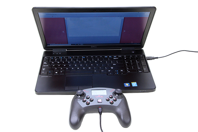 Screenshot dell'interfaccia di un tutorial di robotica V5, che mostra varie opzioni e strumenti di programmazione che gli utenti possono apprendere e implementare nei loro progetti.