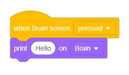 Snímek obrazovky programovacího rozhraní V5 Blocks, zobrazující různé programovací bloky a možnosti pro vytváření robotických programů, ilustrující funkce dostupné v části Popis kategorie V5 ve výukových programech Blocks.