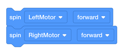 Captura de tela de uma interface de programação de blocos VEX V5, mostrando vários blocos de programação e opções para criar um projeto de robótica, como parte da seção Tutoriais de blocos.