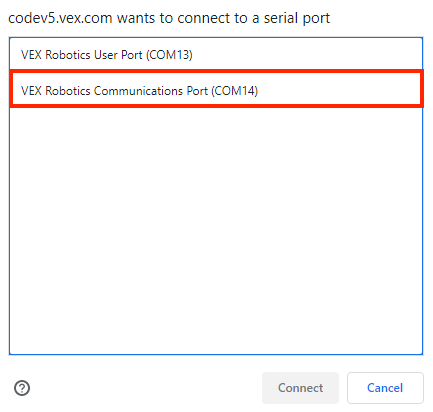 Schéma illustrant les points de connexion et les composants du VEX V5 Brain, mettant en évidence les ports et les interfaces pour l'intégration robotique.