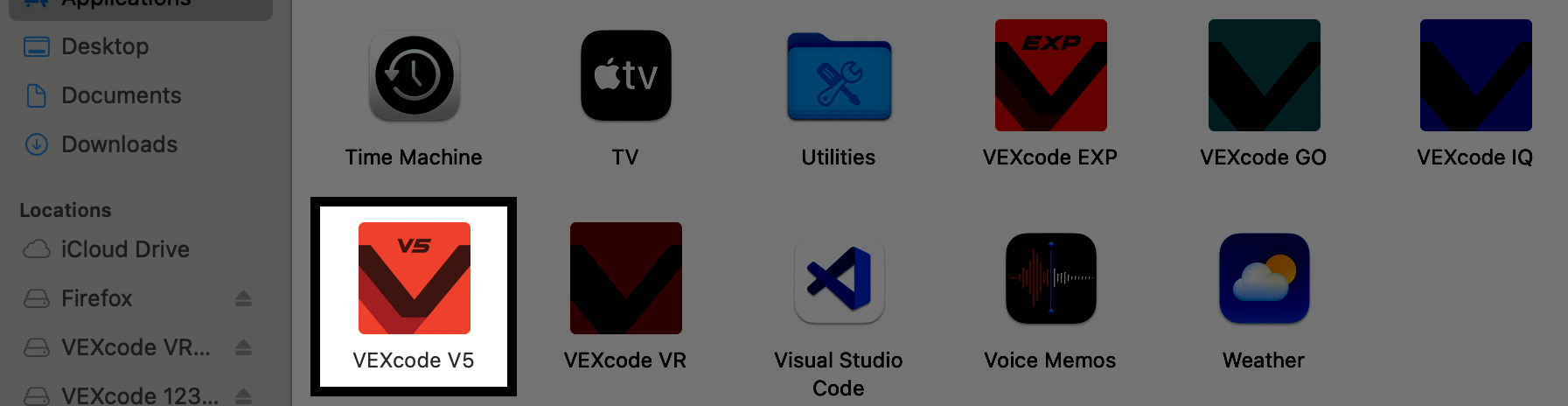 Schéma illustrant le processus d'installation des composants robotiques V5, comprenant des pièces étiquetées et des instructions étape par étape pour aider les utilisateurs à configurer efficacement leur système V5.
