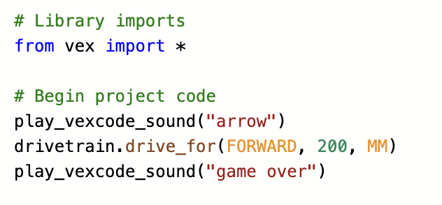 Diagramma che illustra la descrizione della categoria V5 per l'assistenza al progetto, con i componenti chiave e le loro relazioni all'interno del framework robotico VEX.