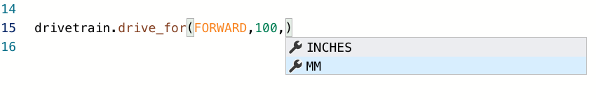 Umrechnungstabelle von Zoll in Millimeter, die die Beziehung zwischen diesen beiden Maßeinheiten veranschaulicht, relevant für Python-Tutorials in der Kategorie V5.