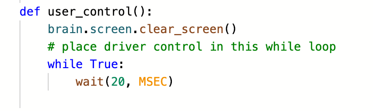Sơ đồ minh họa mô tả danh mục V5 dành cho hướng dẫn Python, bao gồm các thành phần chính và kết nối liên quan đến lập trình với VEX Robotics.