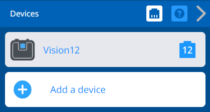 V5 के लिए रोबोट विन्यास को दर्शाने वाला आरेख, जिसमें विभिन्न घटकों और उनके कनेक्शनों को दर्शाया गया है, जिसमें मोटर, सेंसर और संरचनात्मक तत्व शामिल हैं, ताकि सेटअप प्रक्रिया को समझने में सहायता मिल सके।