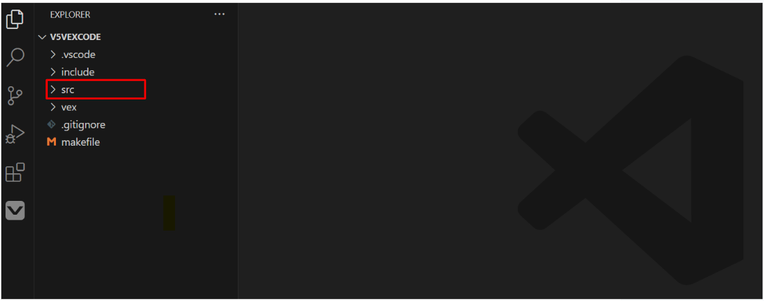 VS Code Extension sąsajos, skirtos V5, ekrano kopija, kurioje demonstruojamos kūrėjams prieinamos funkcijos ir įrankiai, įskaitant kodo fragmentus ir derinimo parinktis.