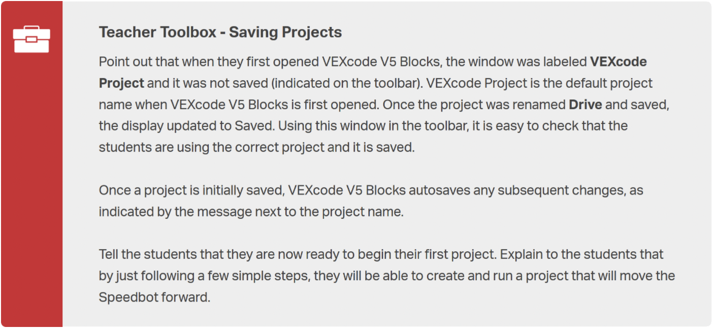 Screenshot of a Teacher Toolbox teacher note used as an example.