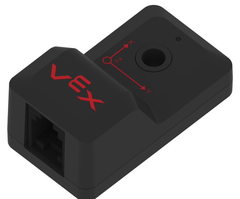Angled view of the V5 Inertial Sensor.