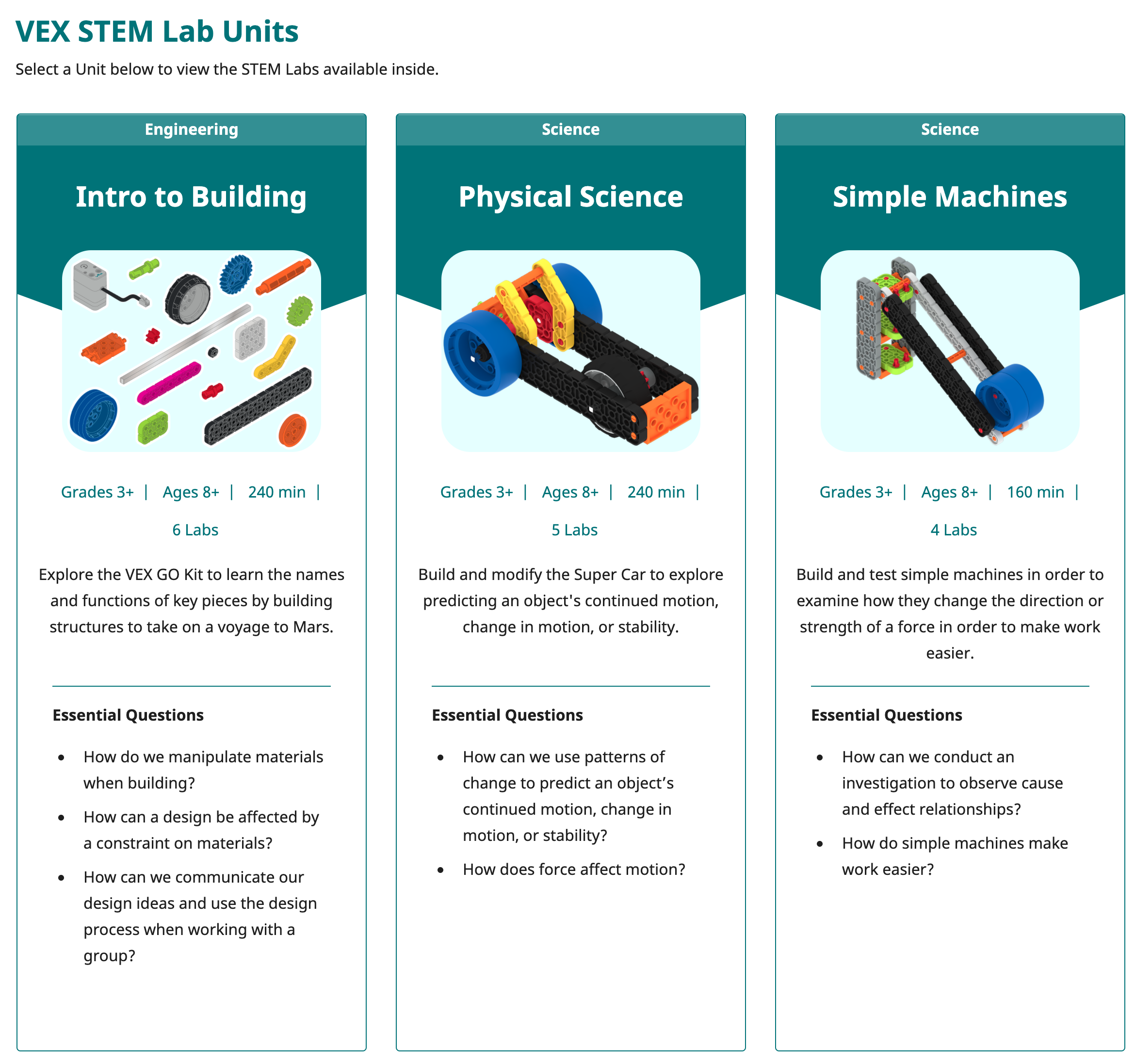 VEX GO Labs-logotypen har en färgglad design med kugghjul och pedagogiska element, som representerar praktisk inlärning och robotikutbildning för elever.