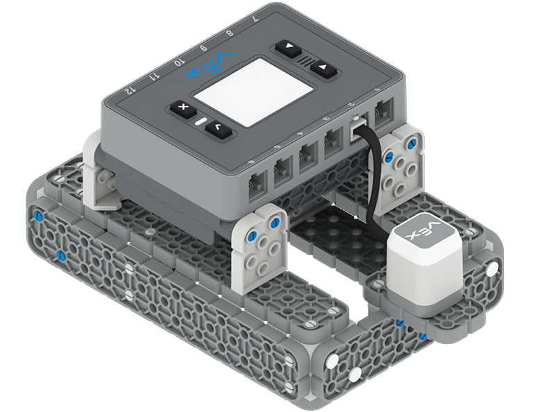 Vinklad vy av (2:a generationens) Free Build-version.