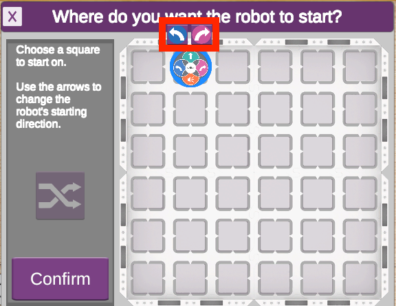 Skärmdump av VEXcode VR 123 Playspace-gränssnittet, som visar en virtuell robot och blockbaserade kodningselement, utformade för att underlätta kodningsutbildning och robotikprinciper för elever och lärare i en simulerad miljö.