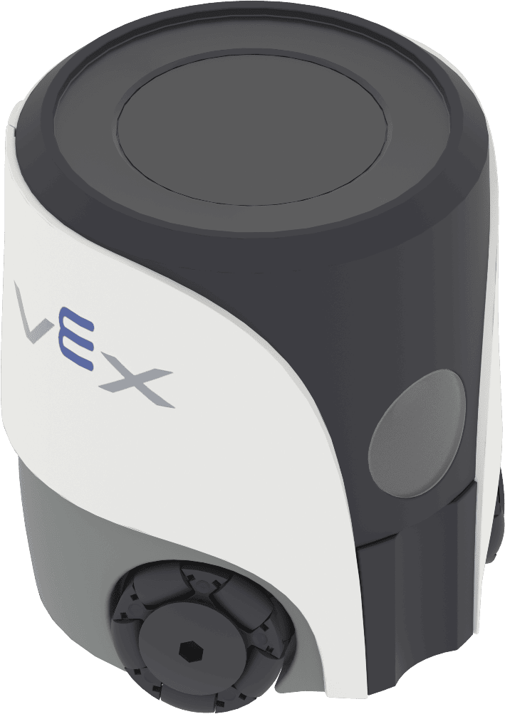 Ein VEX AIM Programmierroboter