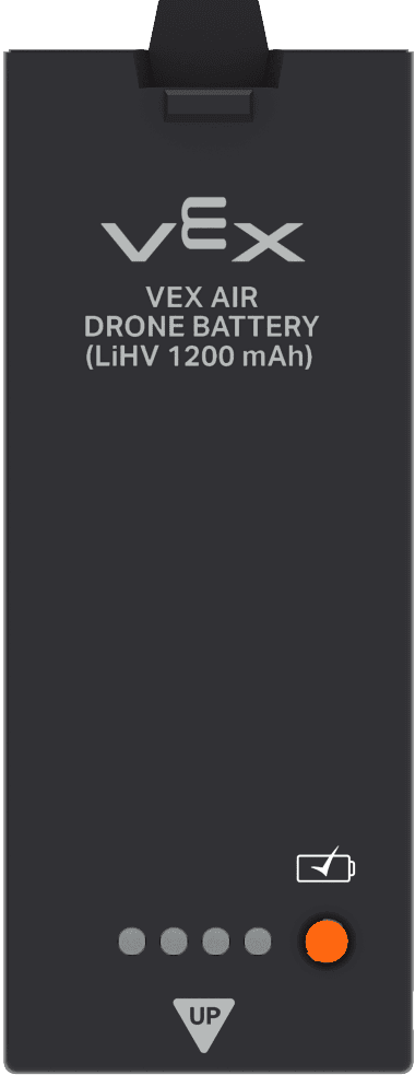 VEX AIR Drohnenakku mit der Kennzeichnung 1200.