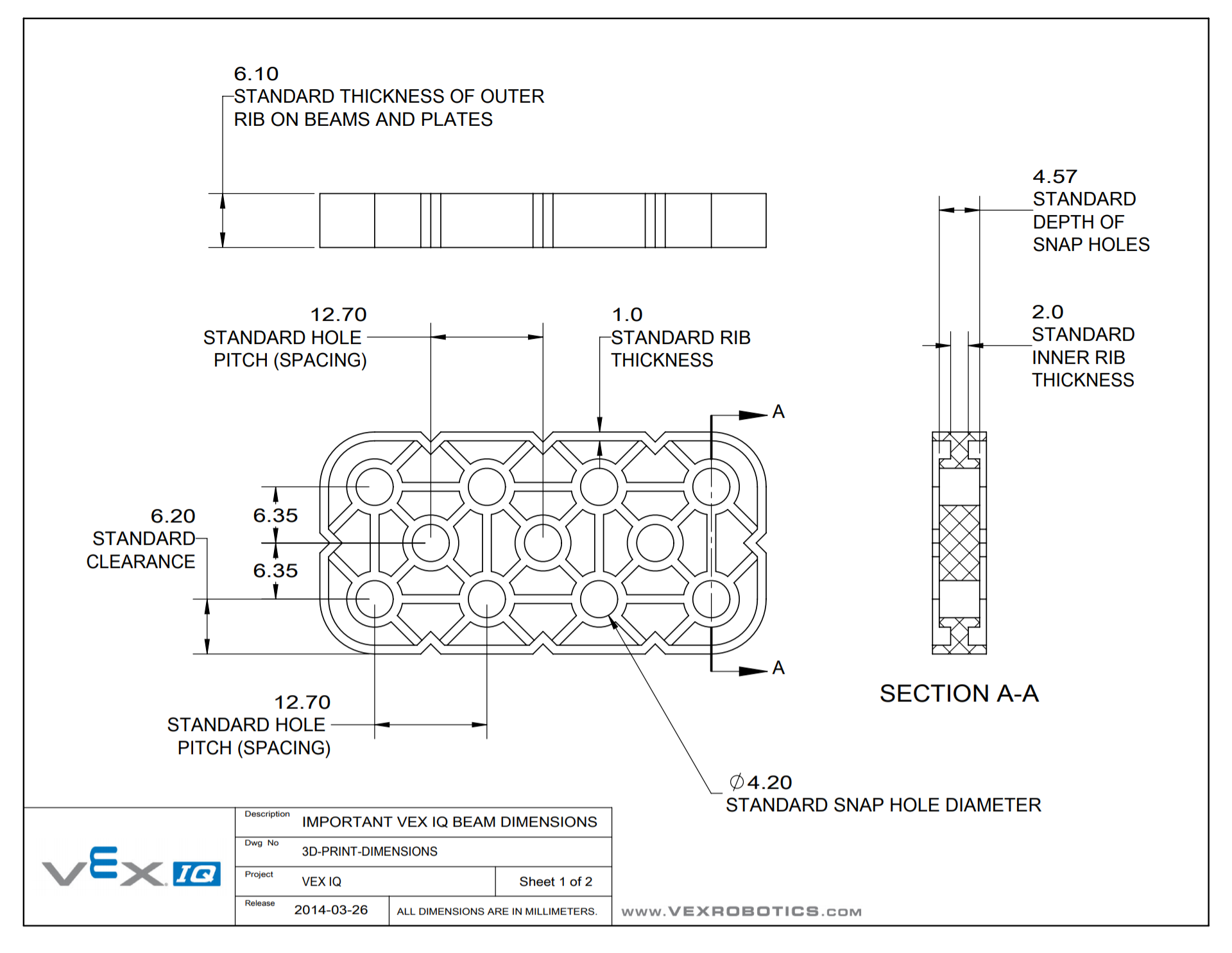 Creating Your Own Parts for VEX IQ – VEX Library