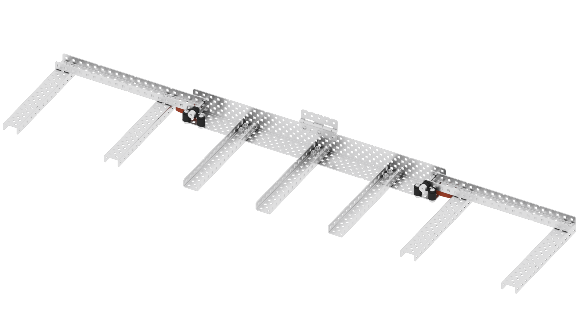 Example V5 Expansion Zone mechanism that can greatly expand its size when needed, using a hinge mechanism.
