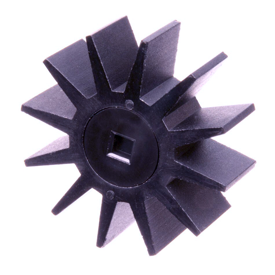 Angled view of the V5 Intake Roller piece.