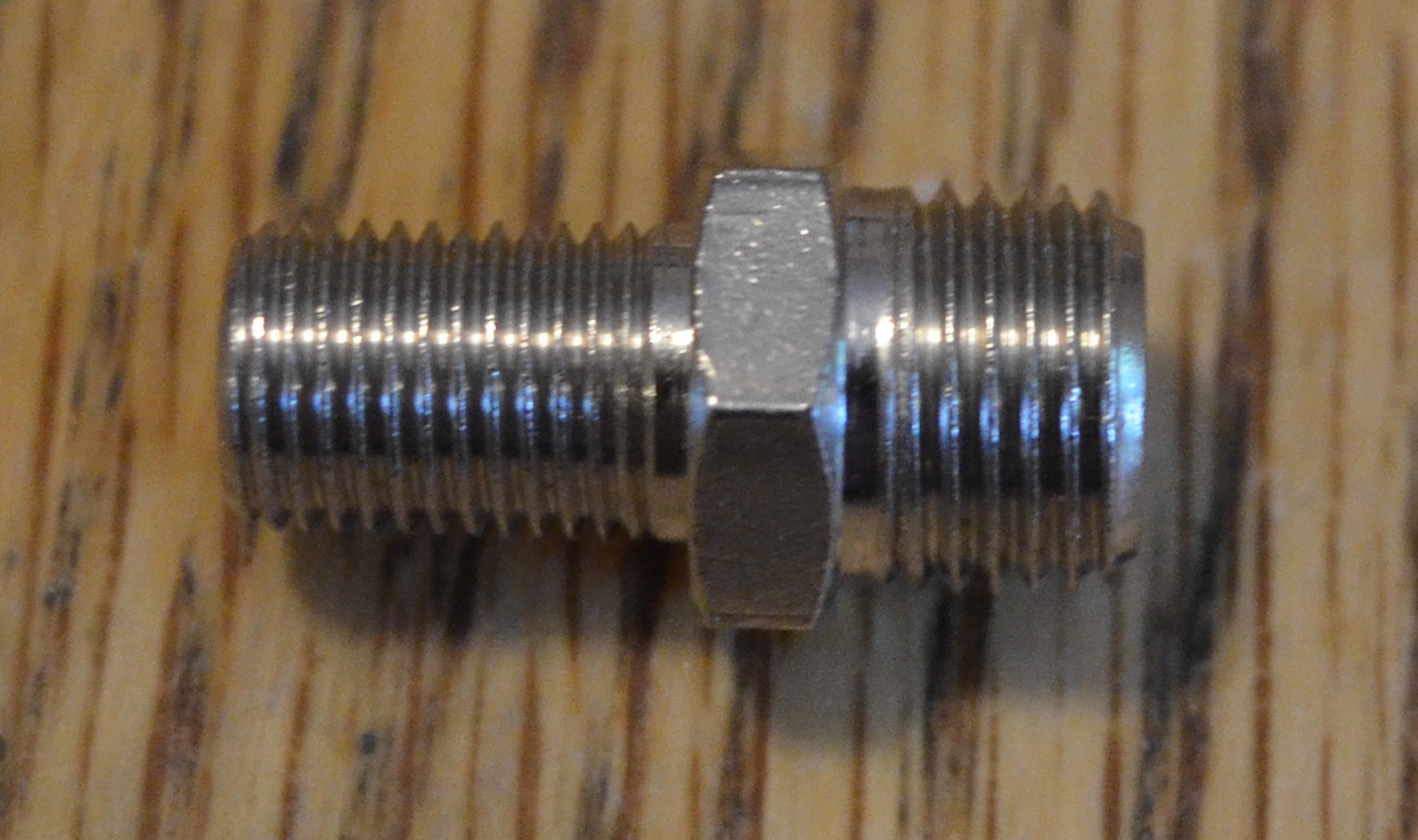 Tire pump fitting piece.