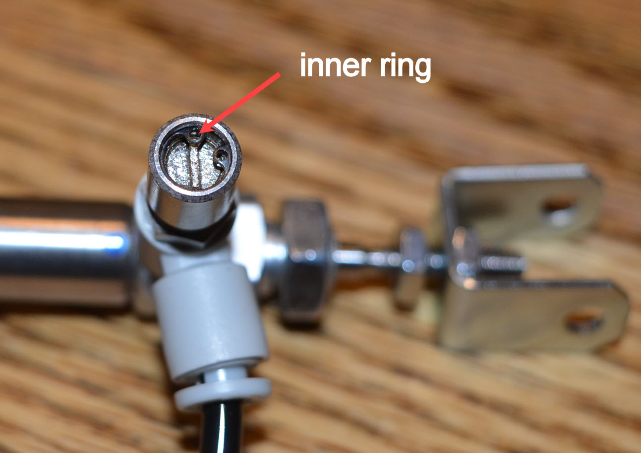 Flow Meter piece with its inner ring feature highlighted.