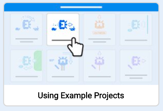 Tutorial Videos icon in VEXcode VR Project Help