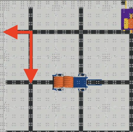 Labeled VIQRC Slapshot field showing robot starting positions, goals, barriers, and game elements