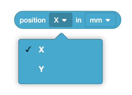 VEXcode VR blocks toolbar with categories for Drivetrain, Sensing, and Control