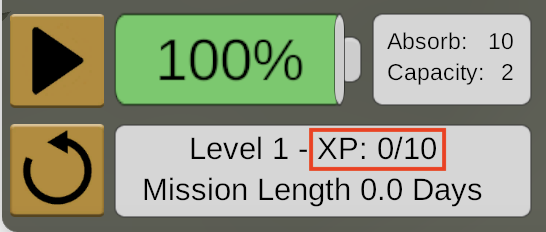 VEXcode VR Rover Rescue challenge with the rover, Mars base, and block code workspace visible