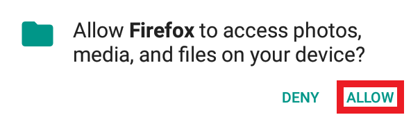 Project menu showing options to load from or save to your device